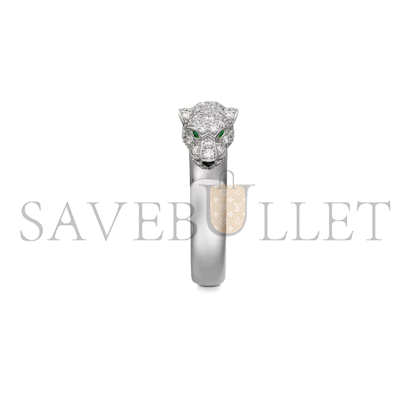 CARTIER PANTHÈRE DE CARTIER RING, SMALL MODEL, SEMI-PAVED N4765900